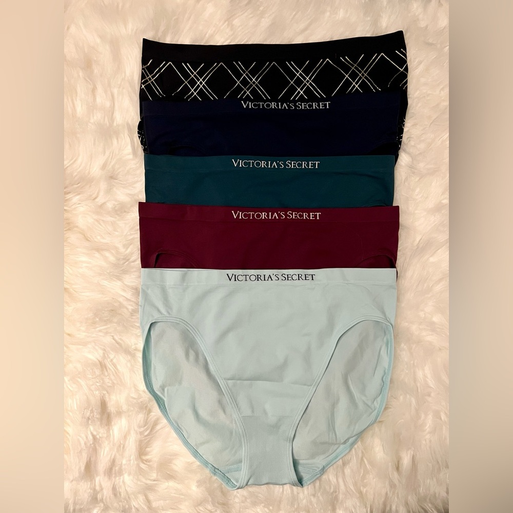 New Victoria’s Secret Seamless Brief Panty underwear bundle set